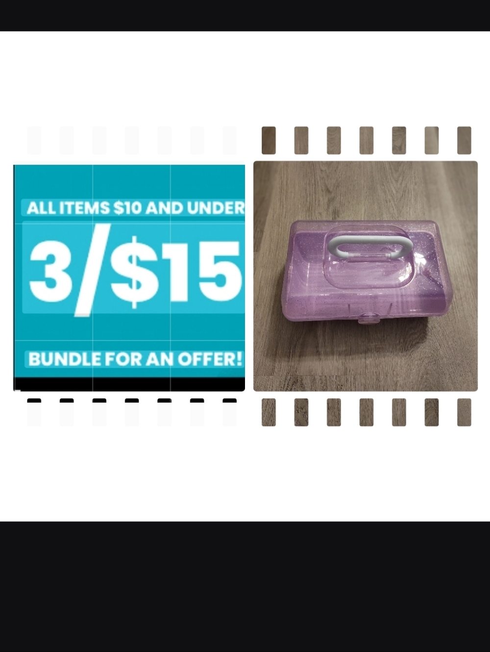🆕Jewelry/Make-up/Stockup Readiness Custom Lavender Box NWT